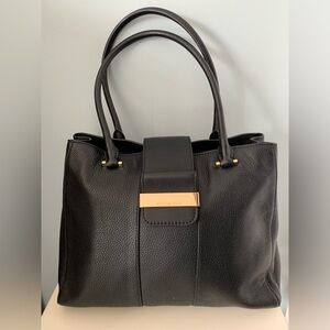Michael Kors Black Leather Handbag